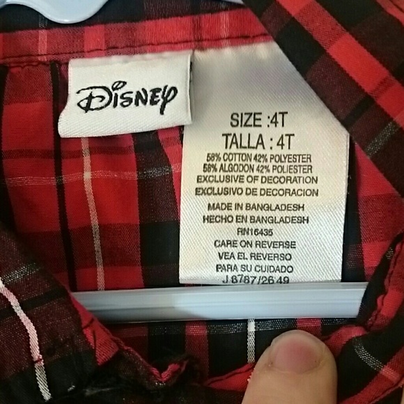 Mickey Mouse button up - Picture 2 of 3